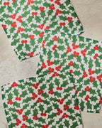 Geometry | Dishcloth Set | Festive Holly