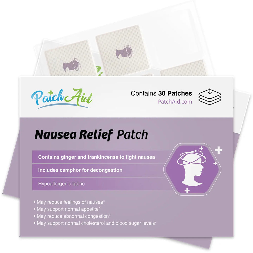 PatchAid Nausea Relief Patch - Gentle & Natural Nausea Remedy