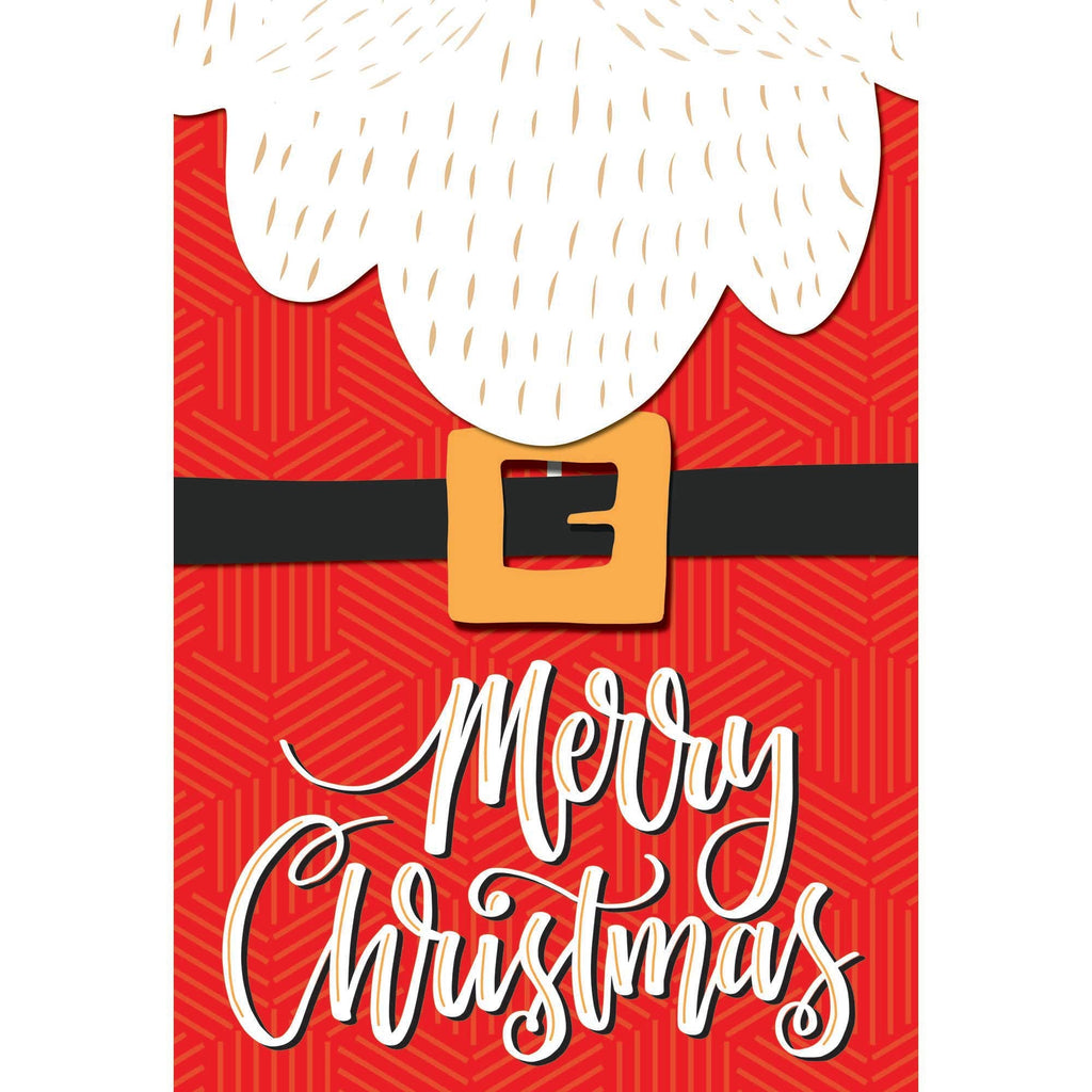 Dicksons Large Merry Christmas Santa Flag