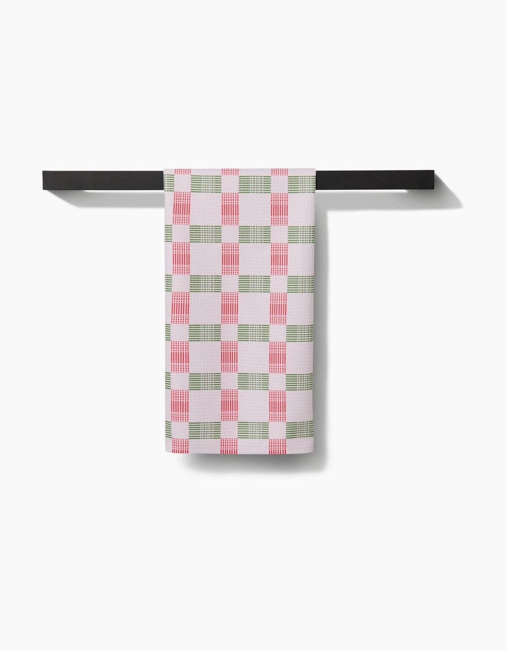 Geometry | Tea Towel | Be Merry Plaid