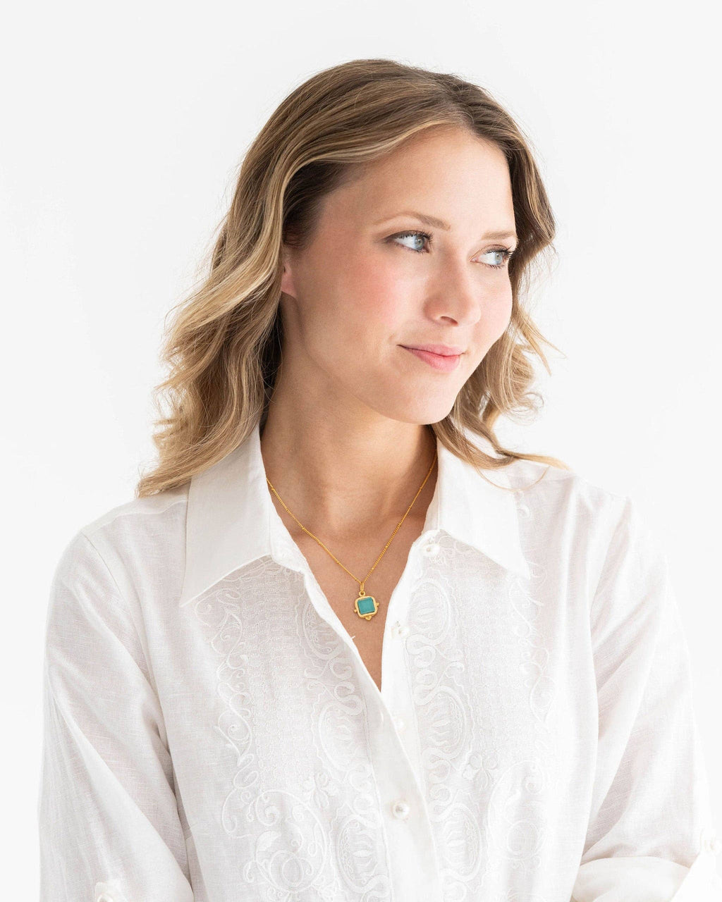 Susan Shaw | Necklace | Charlotte Dainty in White