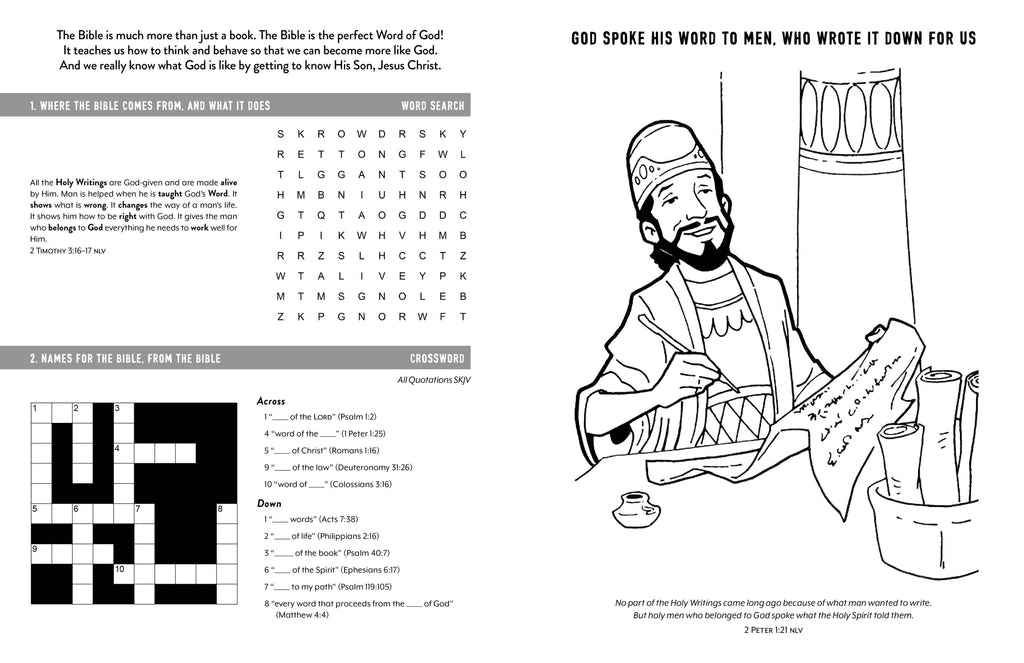 Barbour | Know Your Bible | Activity Book for Kids