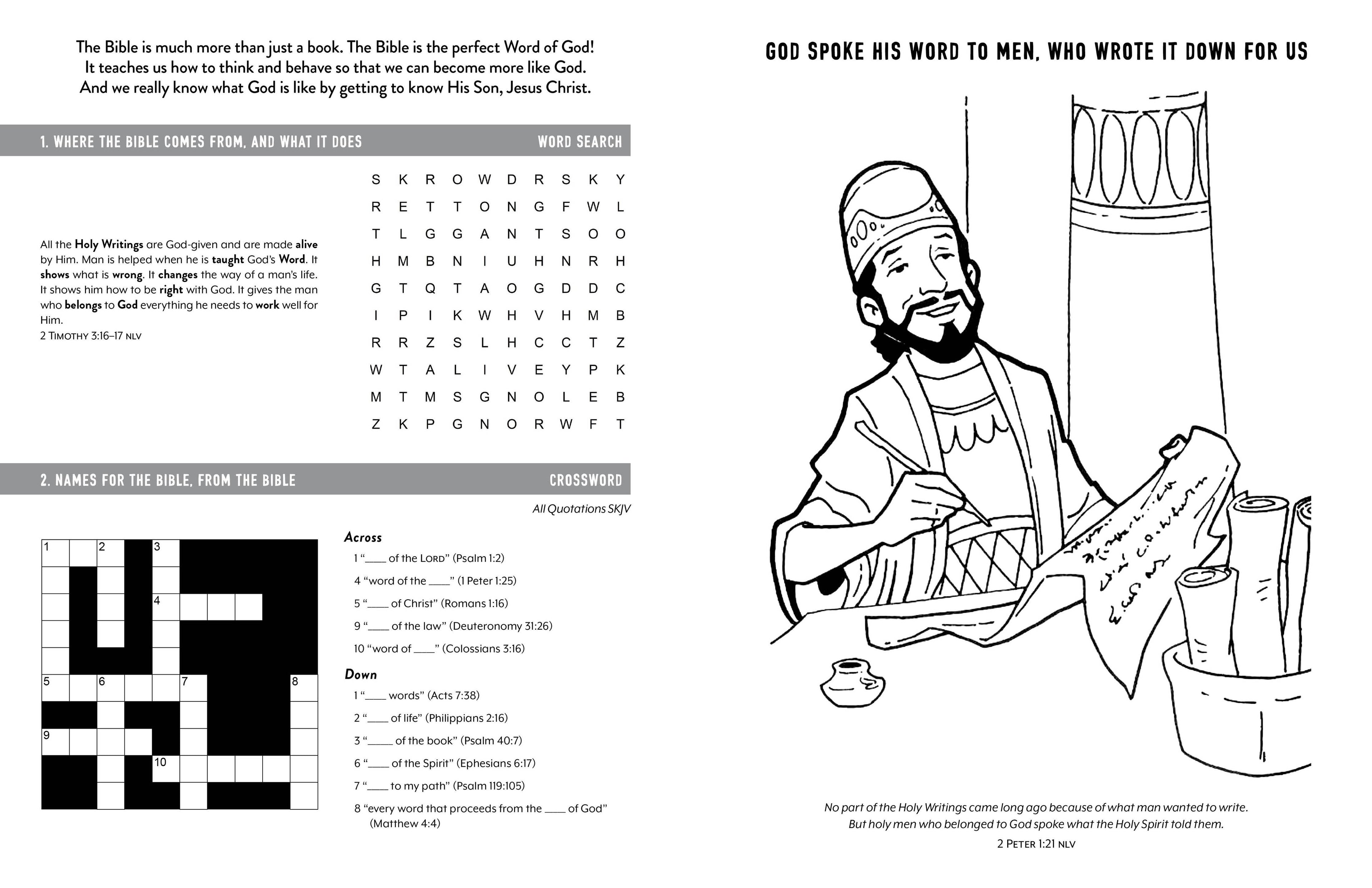 Barbour | Know Your Bible | Activity Book for Kids
