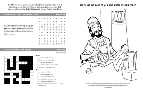 Barbour | Know Your Bible | Activity Book for Kids