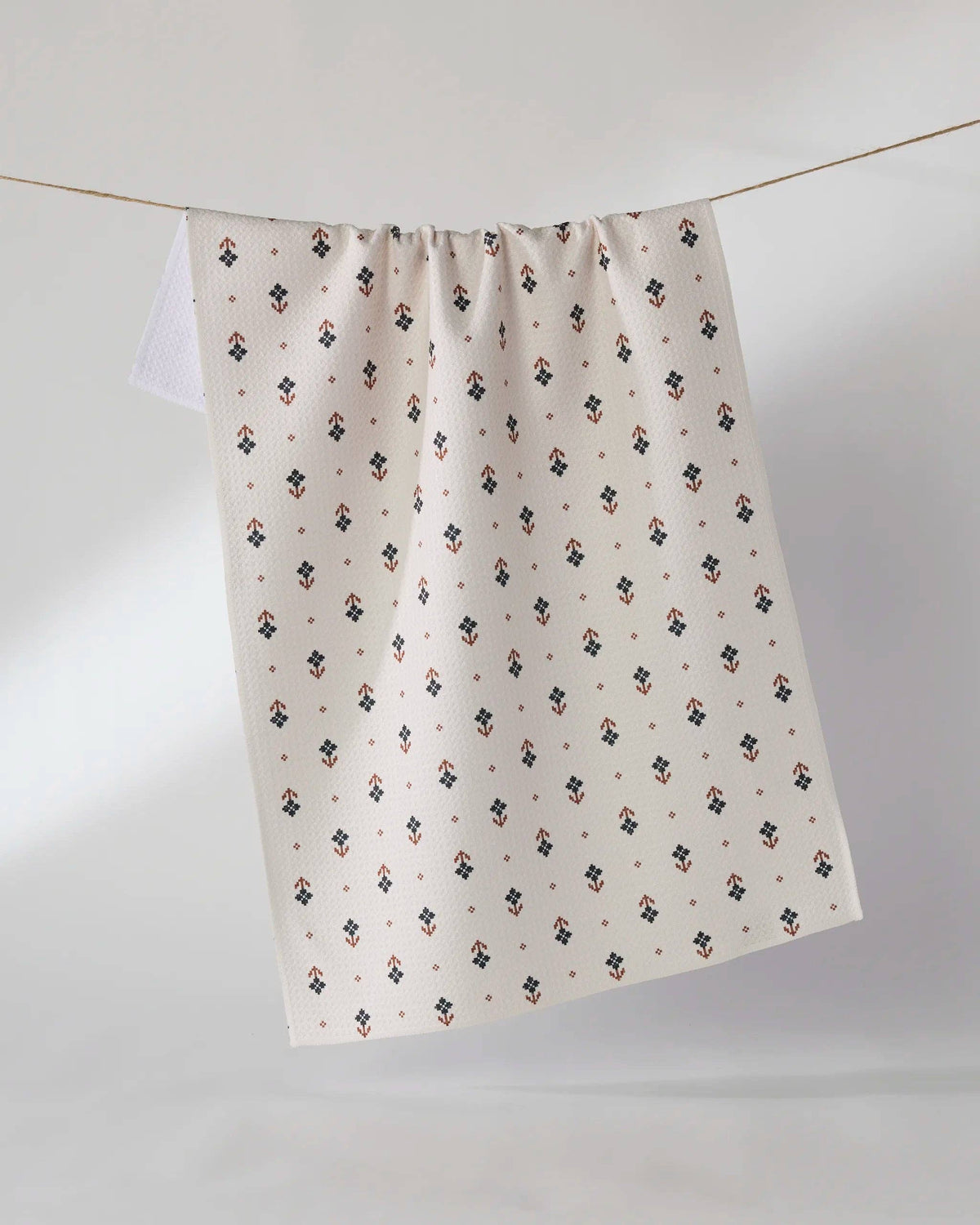 Geometry | Tea Towel | Folk Pixel
