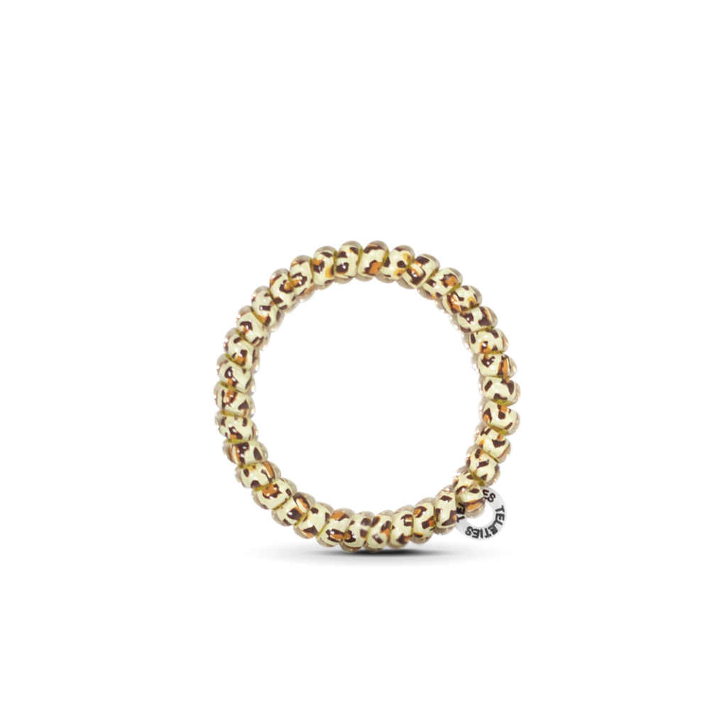 Teleties | Spiral Hair Coils | Small | Leopard
