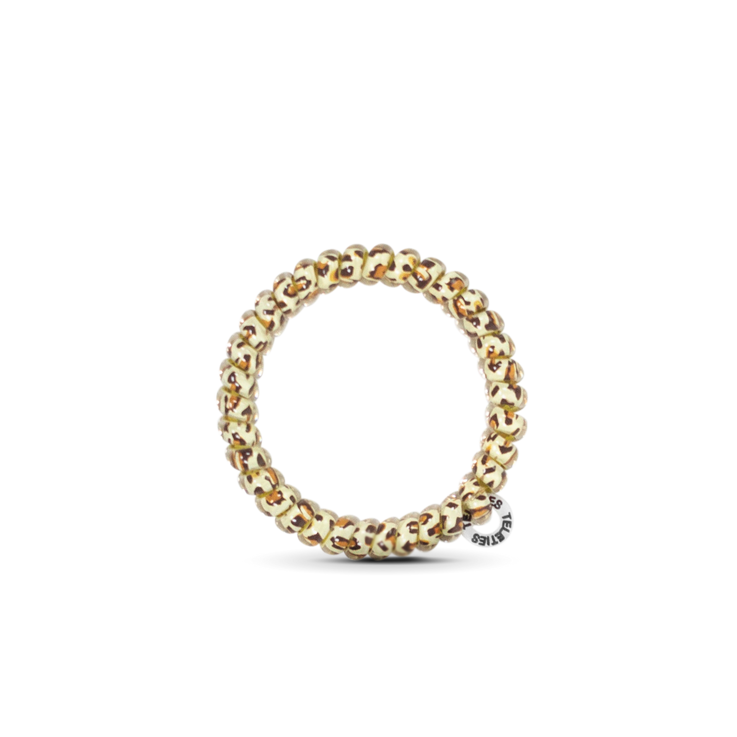 Teleties Spiral Hair Coils | Small | Leopard Hair Ties
