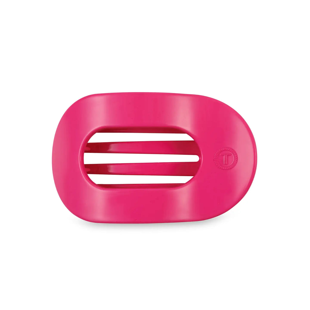 Teleties | Flat Round Hair Clip | Medium | Tropical Punch