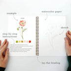 Emily Lex | Watercolor Workbook | Flowers