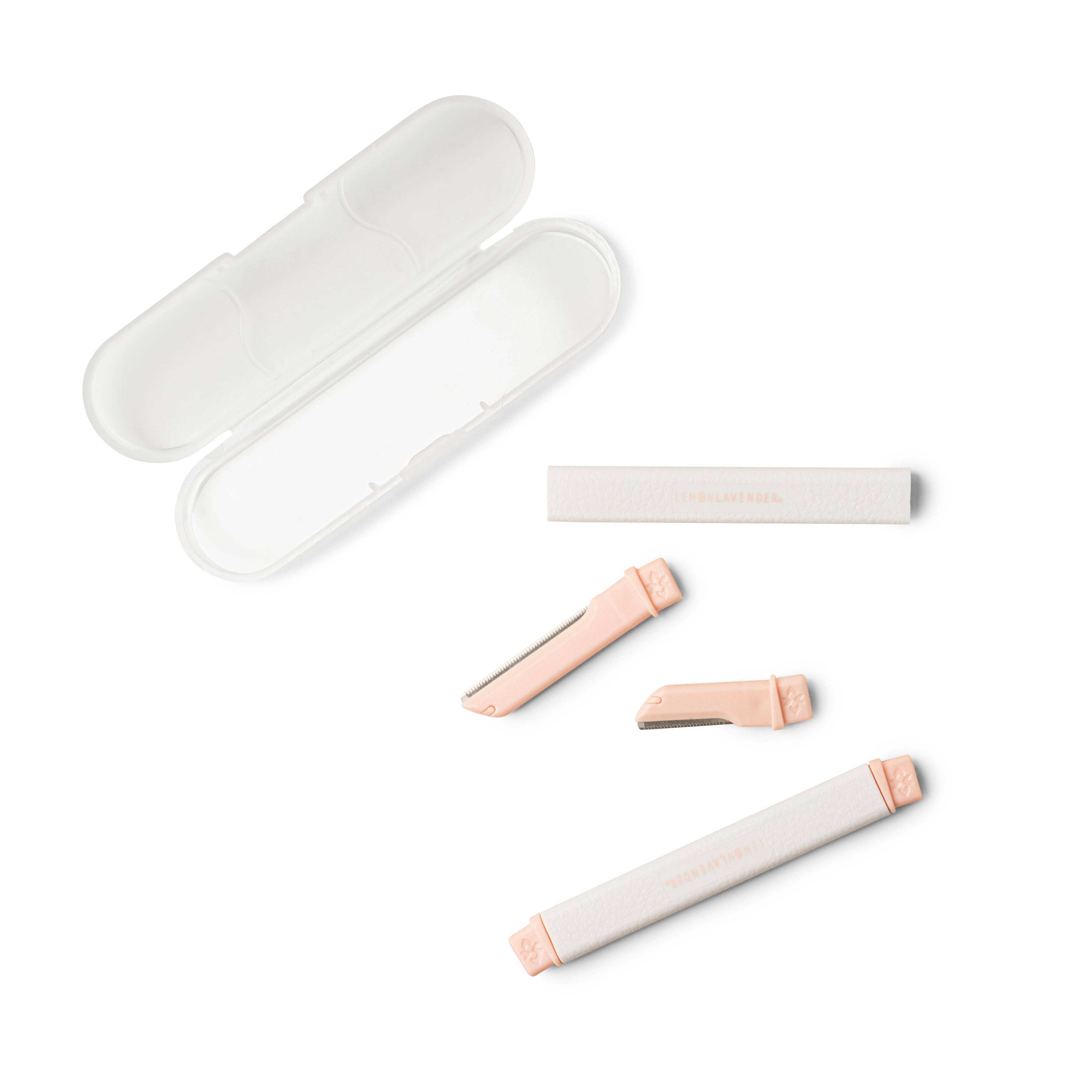 DM Merchandising | Fuzz Off Dermaplaner Facial Razor | Lemon Lavender