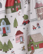 Geometry | Tea Towel | Winter Village