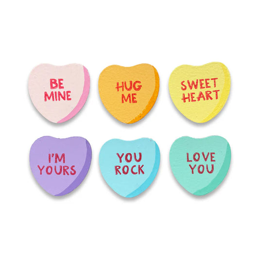 Roeda Conversation Heart Magnets