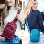 Kedzie | Roundtrip Convertible Sling | Burgundy