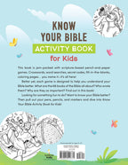 Barbour | Know Your Bible | Activity Book for Kids
