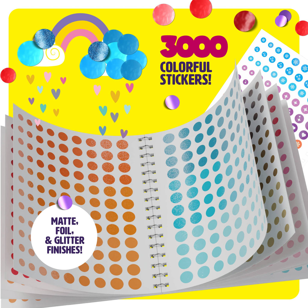 Dan & Darci | Dot Sticker Art Book for Kids