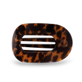 Round Flat Hair Clip | Medium | Tortoise