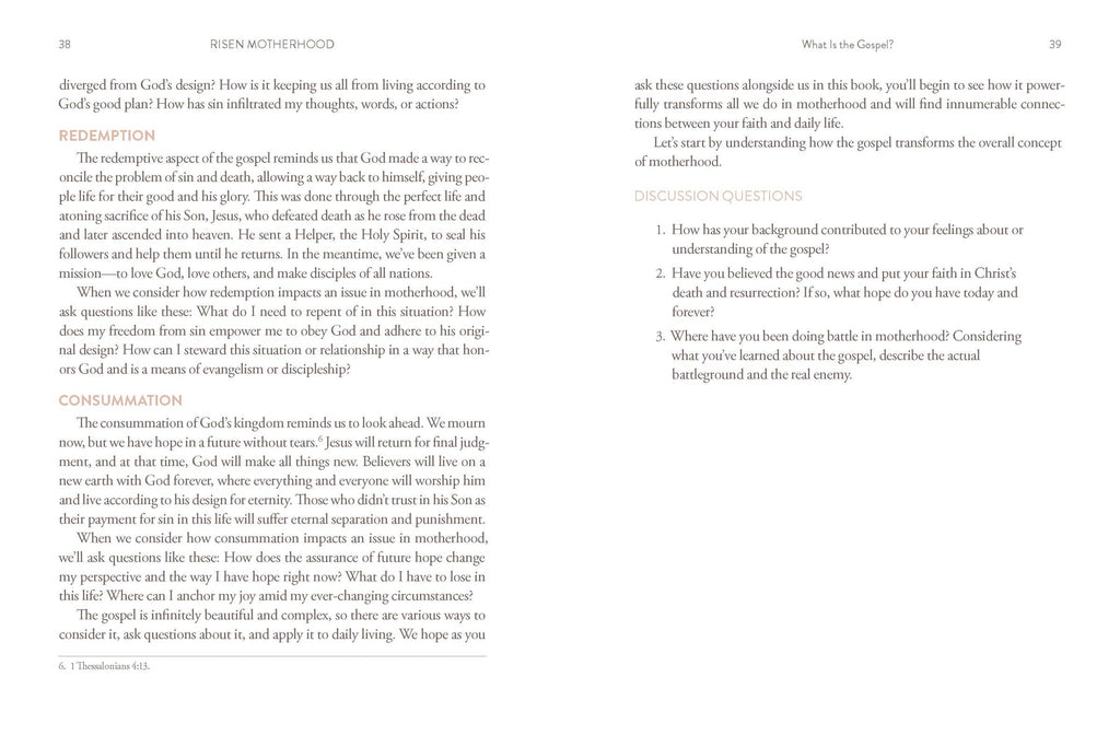 Risen Motherhood: Hardcover / English