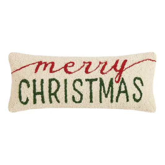 Peking Handicraft Merry Christmas Hook Pillow