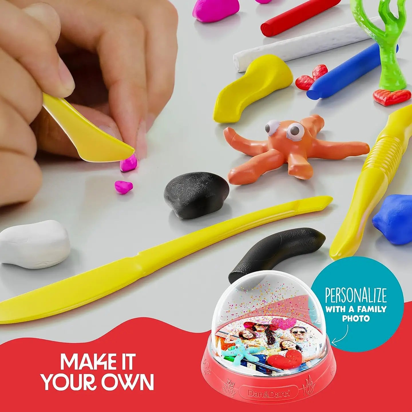 Dan & Darci Make Your Own Snow Globes Kit