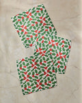 Geometry | Dishcloth Set | Festive Holly