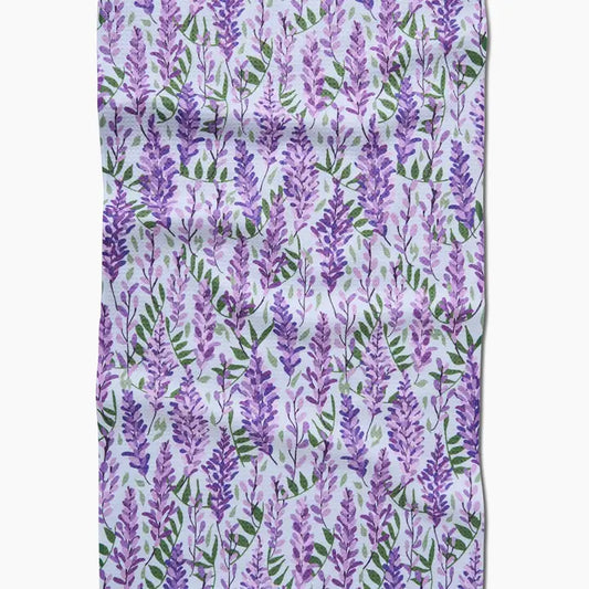 Geometry Wisteria Tea Towel