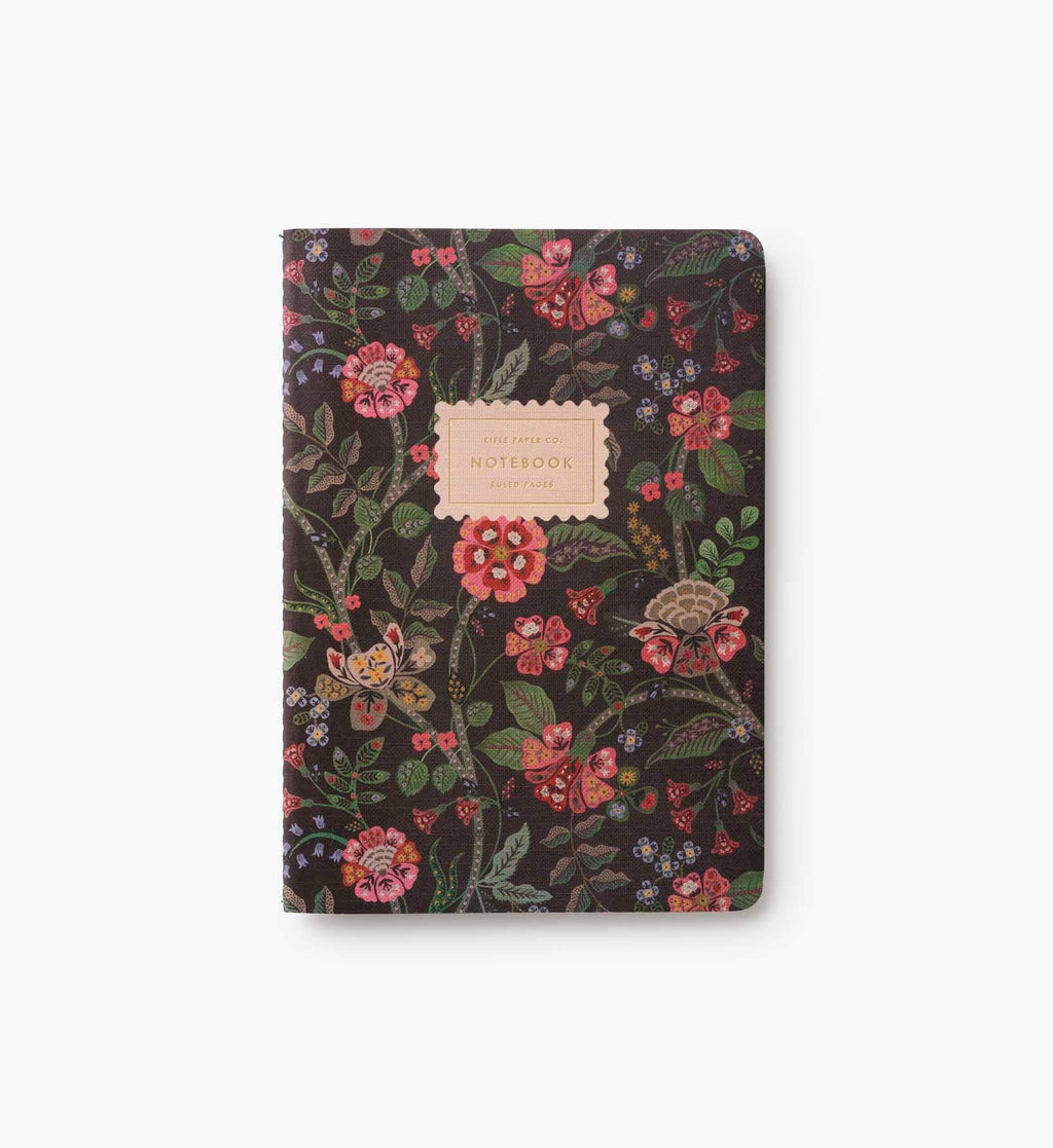Rifle Paper Co | Gracie Notebooks, Assorted Set of 3