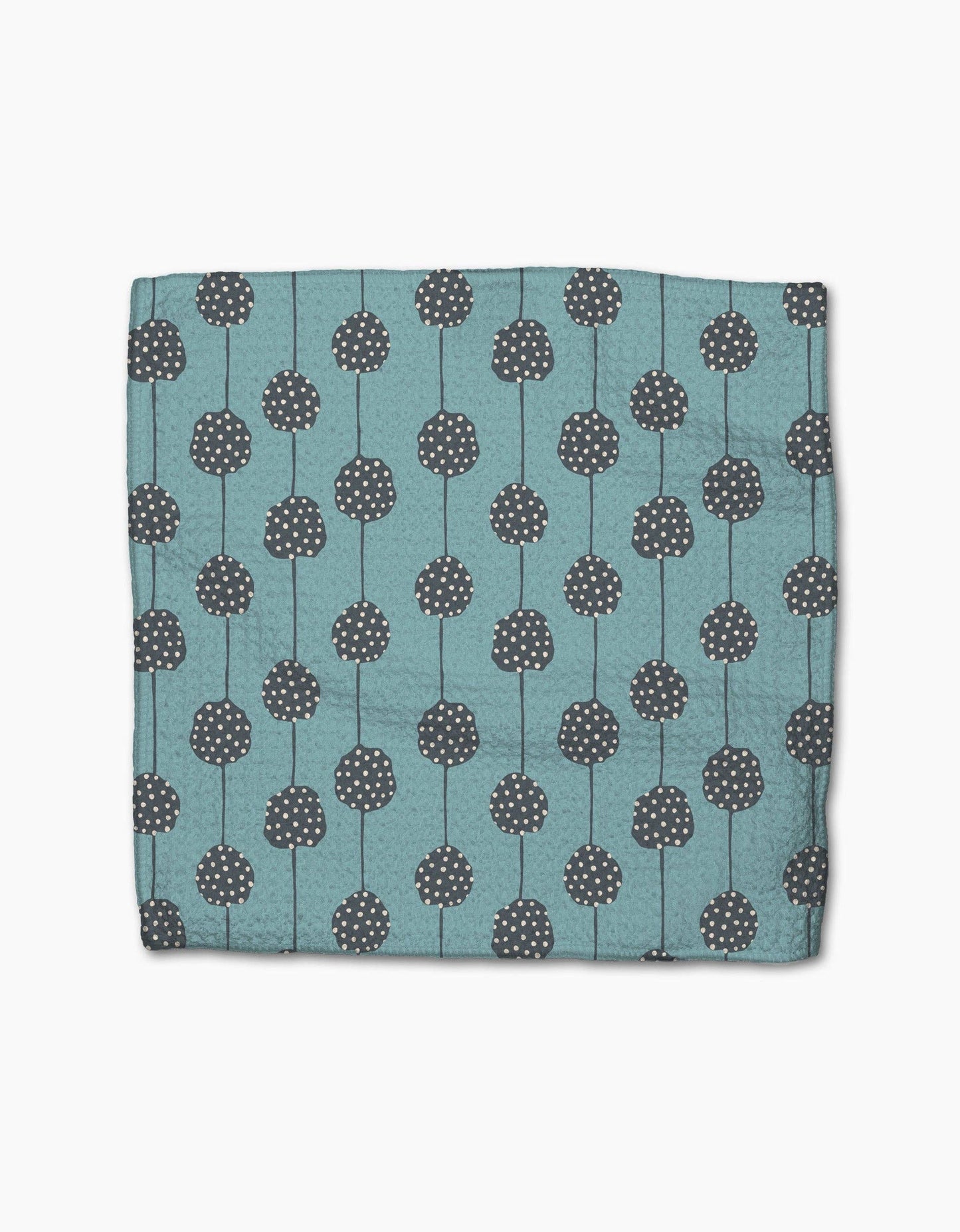 Geometry Polka Dot Blooms Dishcloth Set