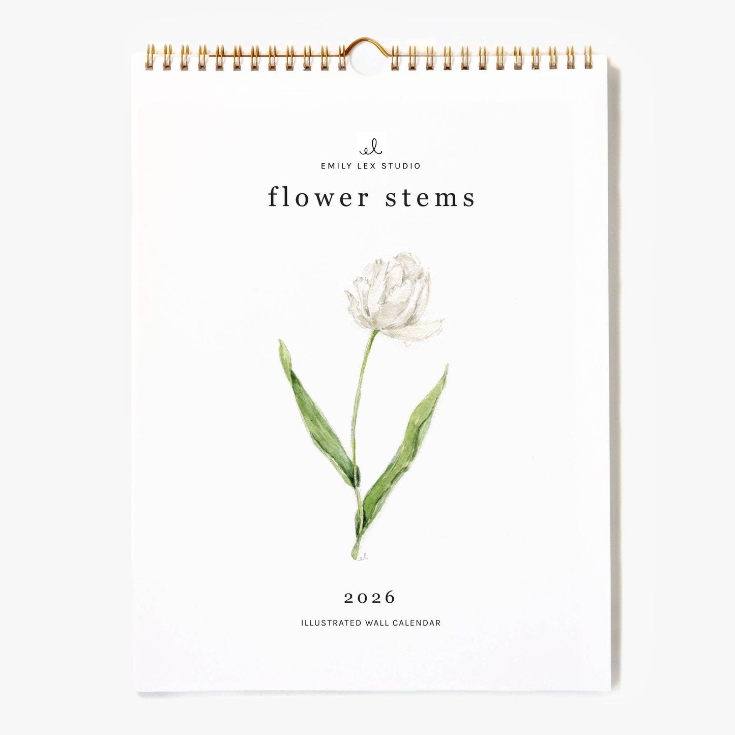 Emily Lex | 2026 Flower Stems Calendar