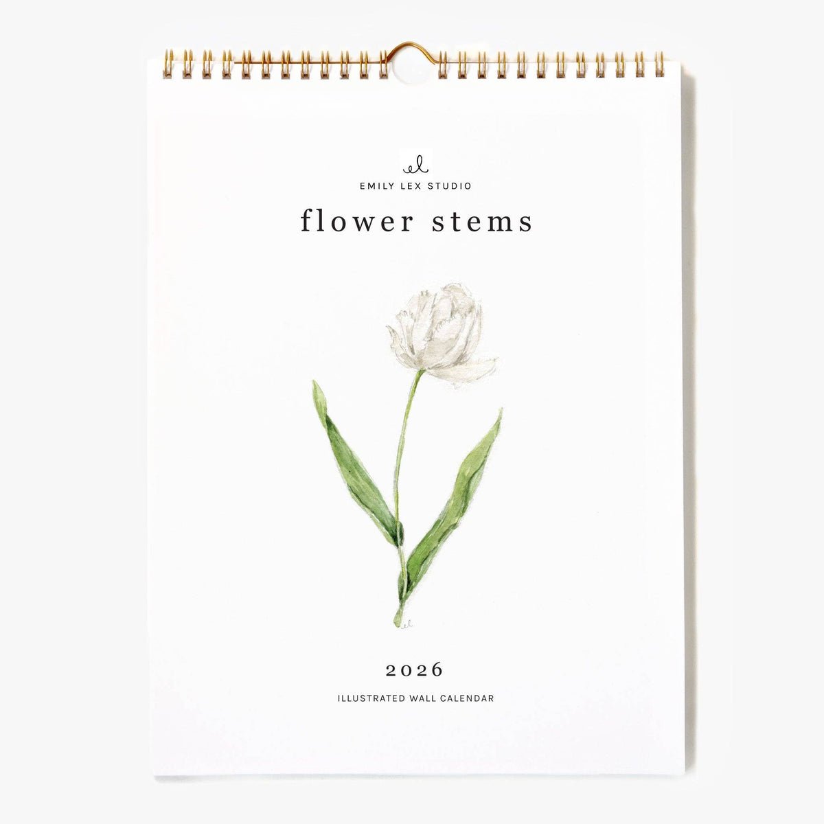 Emily Lex | 2026 Flower Stems Calendar