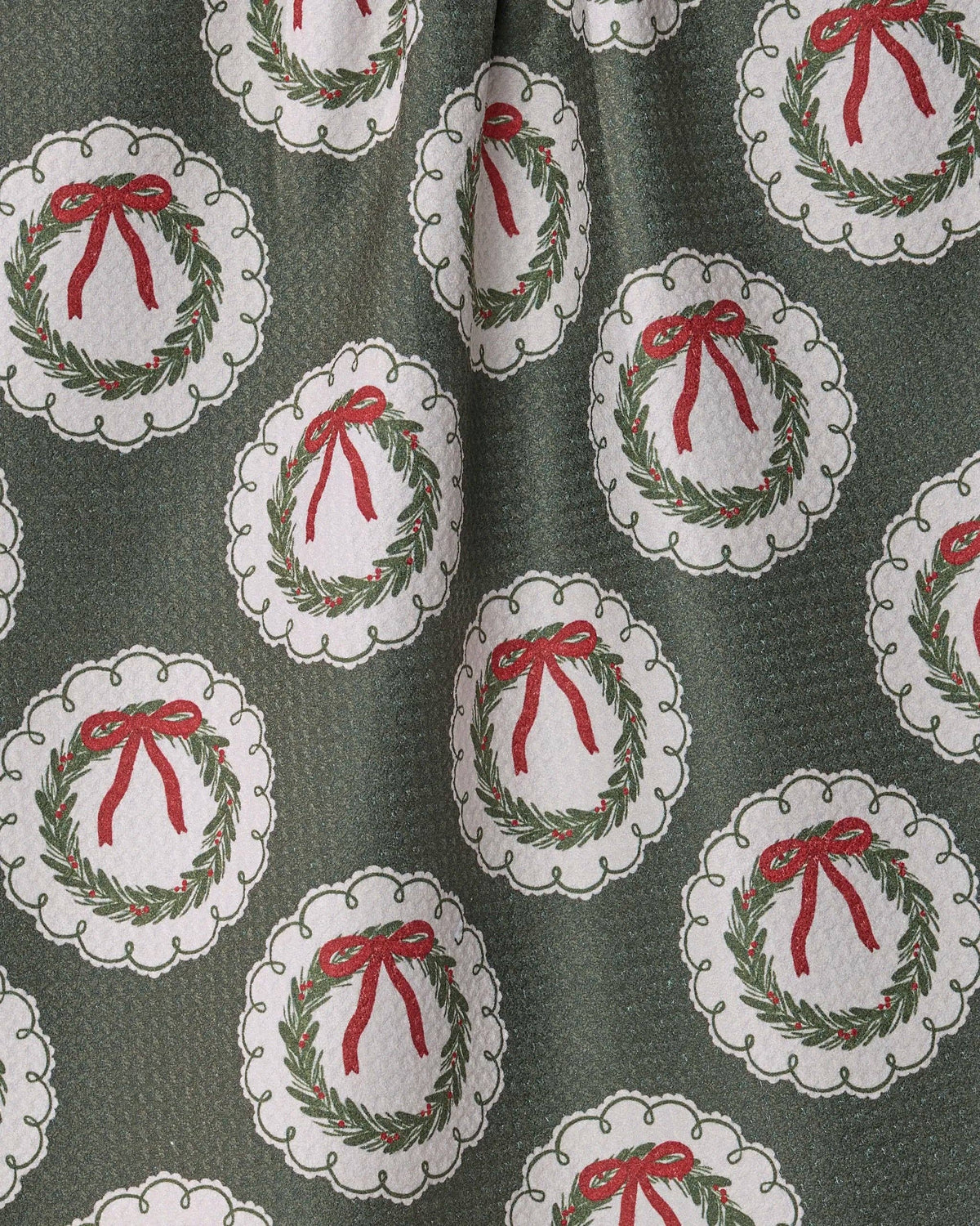 Geometry | Tea Towel | Merry Wreaths