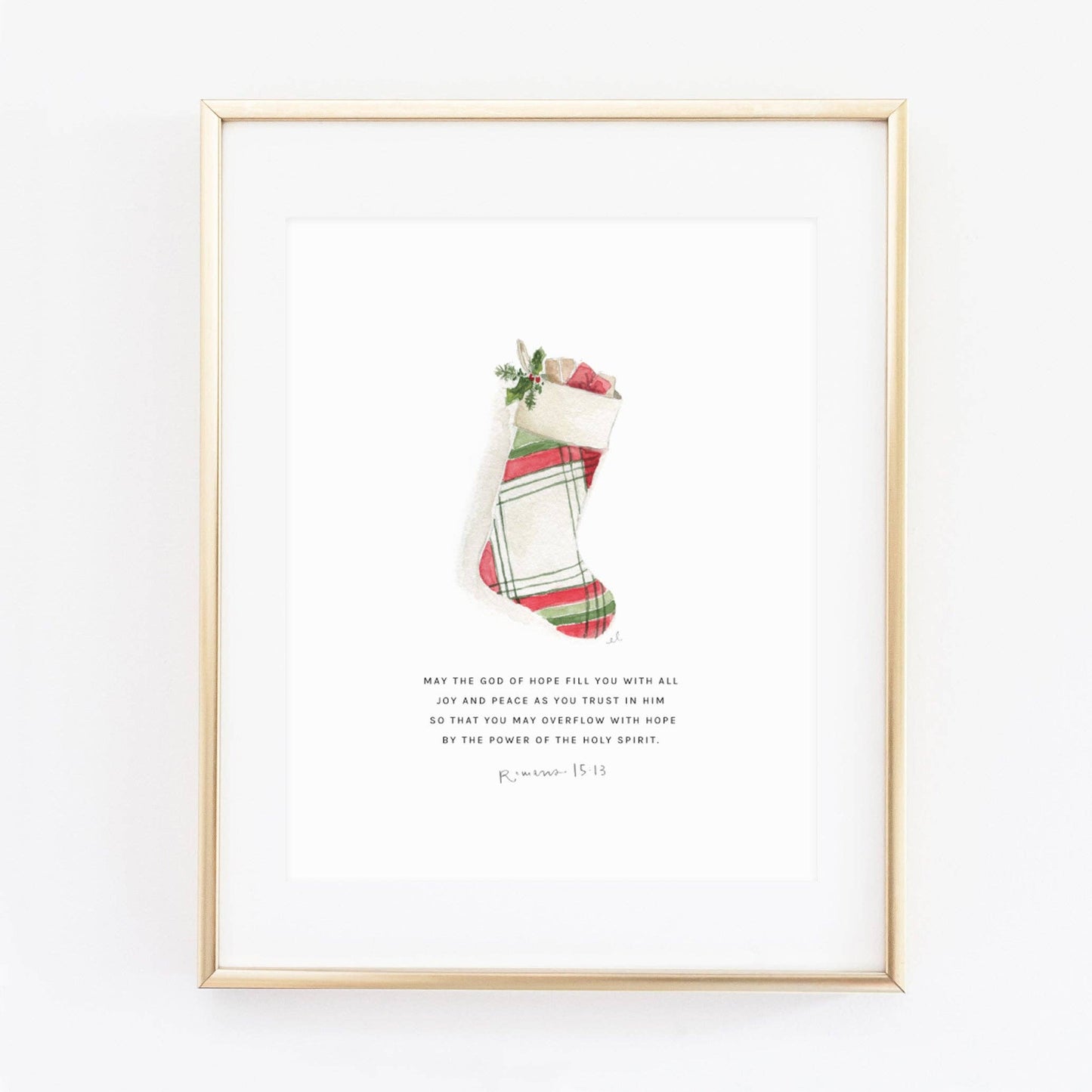 Emily Lex | Print | Stocking Romans