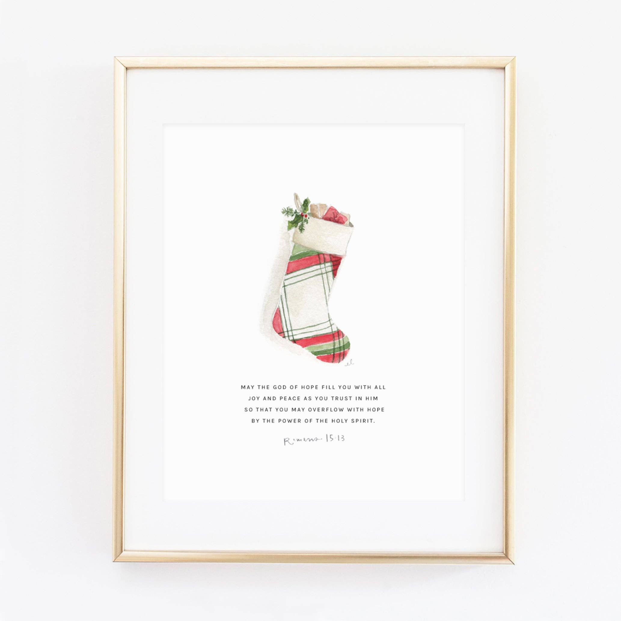 Emily Lex | Print | Stocking Romans