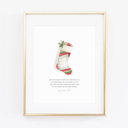 Emily Lex | Print | Stocking Romans