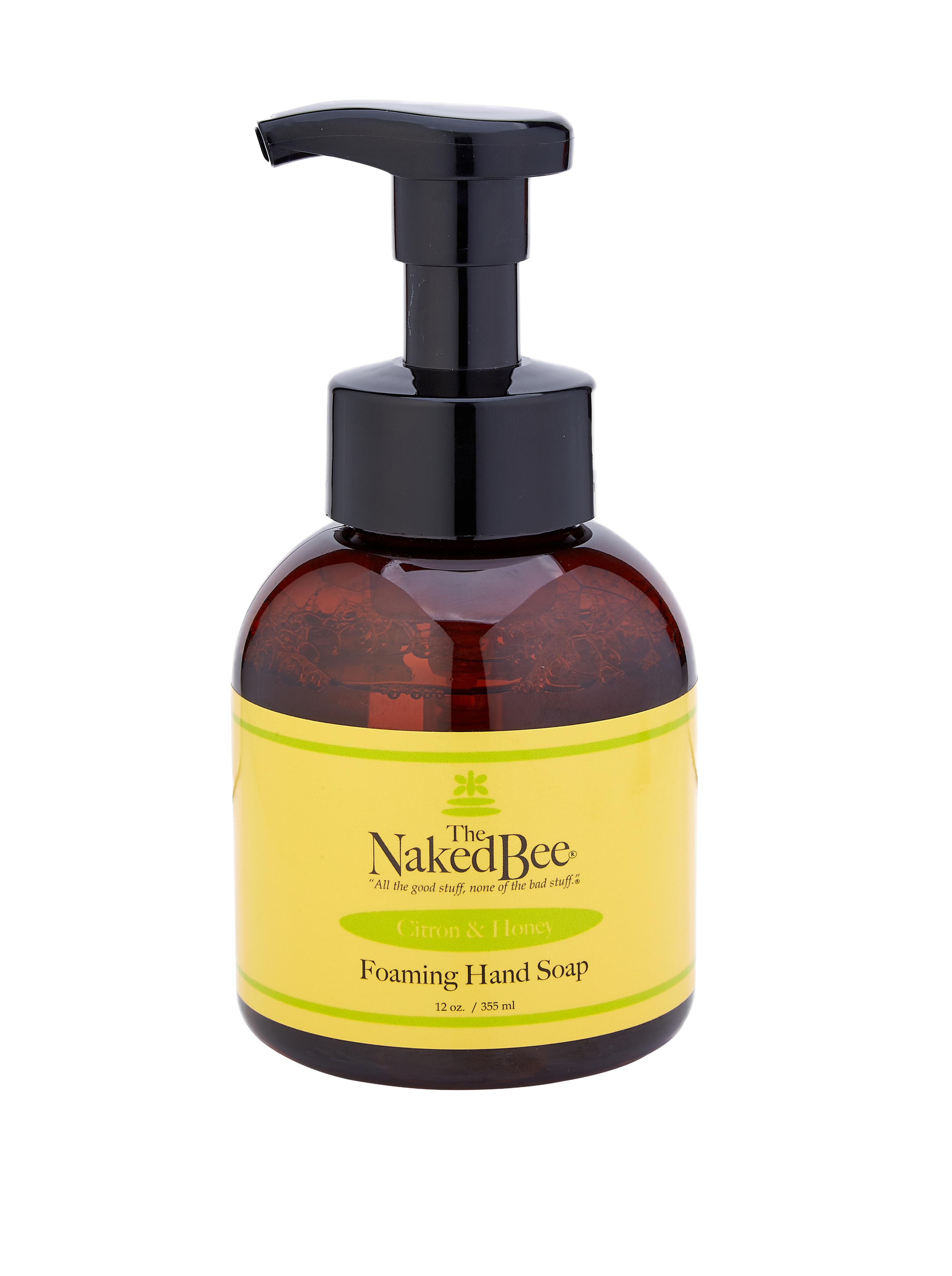 The Naked Bee | Foaming Hand Soap | Citron & Honey