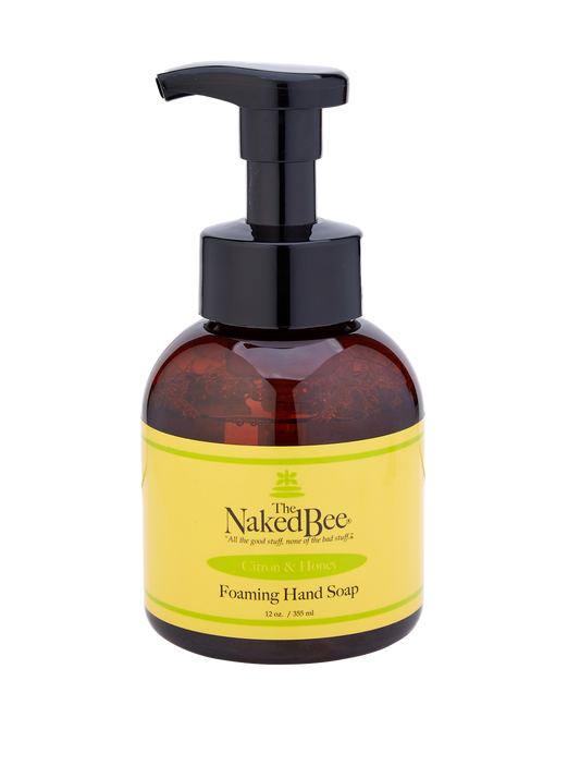 The Naked Bee | Foaming Hand Soap | Citron & Honey