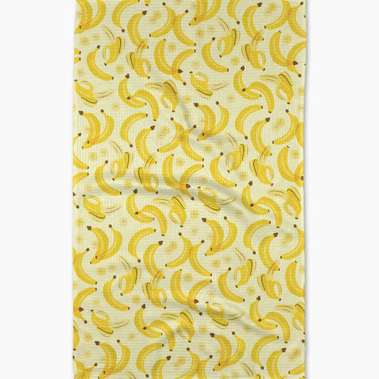 Geometry A Bunch of Bananas Tea Towel