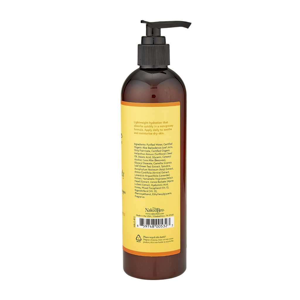 The Naked Bee | Hand & Body Lotion 12oz | Orange Blossom Honey