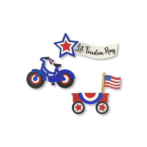 Roeda Studios | Magnet Set | Patriotic Parade