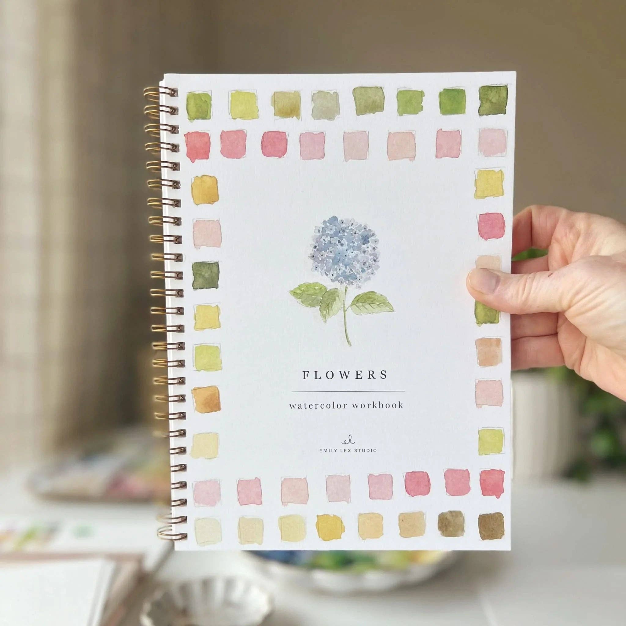Emily Lex | Watercolor Workbook | Flowers