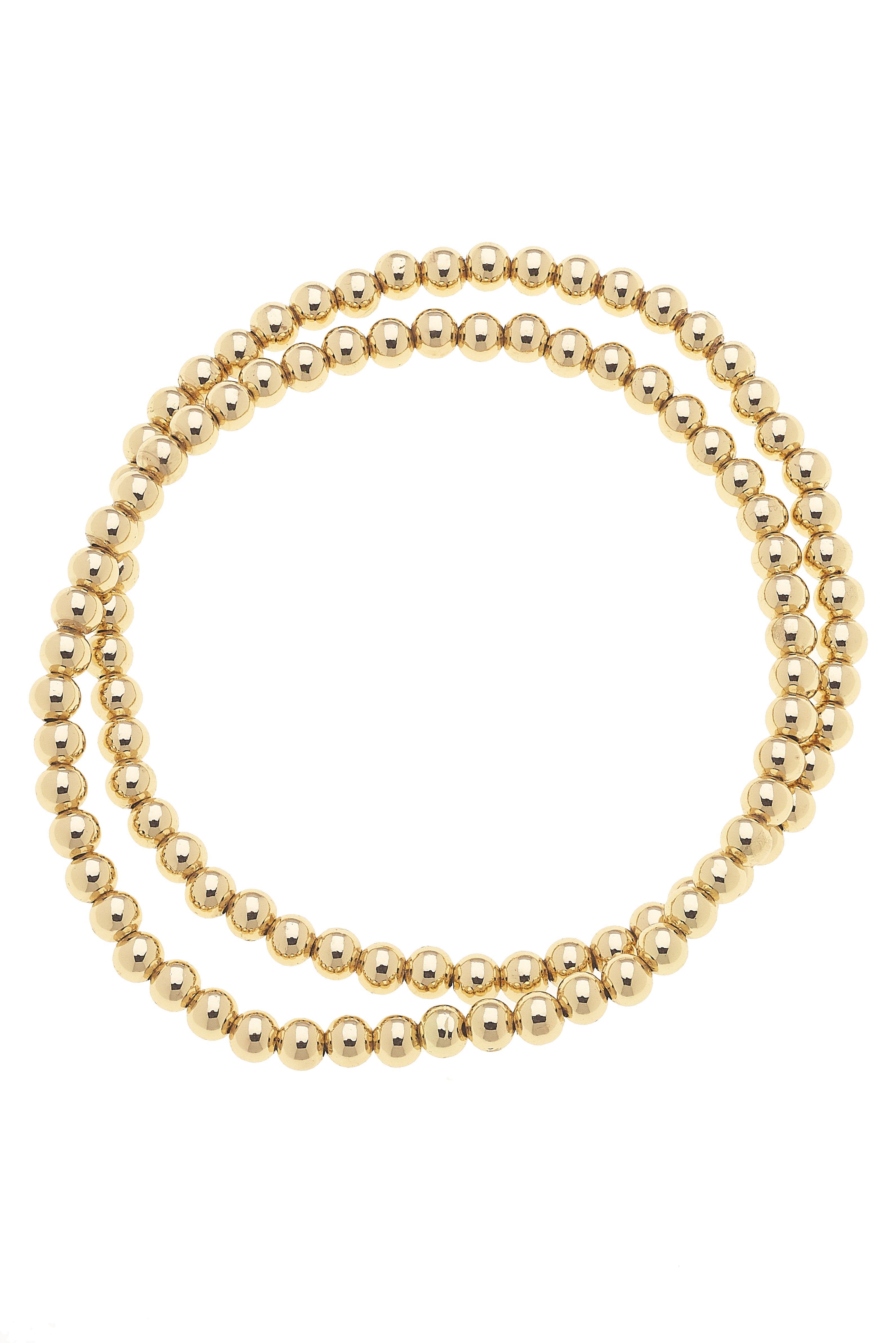 Canvas Style | Bracelet | Walker Ball Bead Stretch Bracelets (Set of 2)
