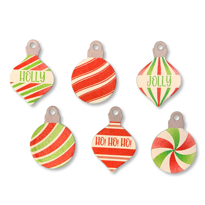 Roeda Holly Jolly Ornament Magnets