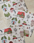 Geometry | Dishcloth Set | Winter Village