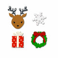 Roeda Studios | Magnet Set | Christmas w/Reindeer