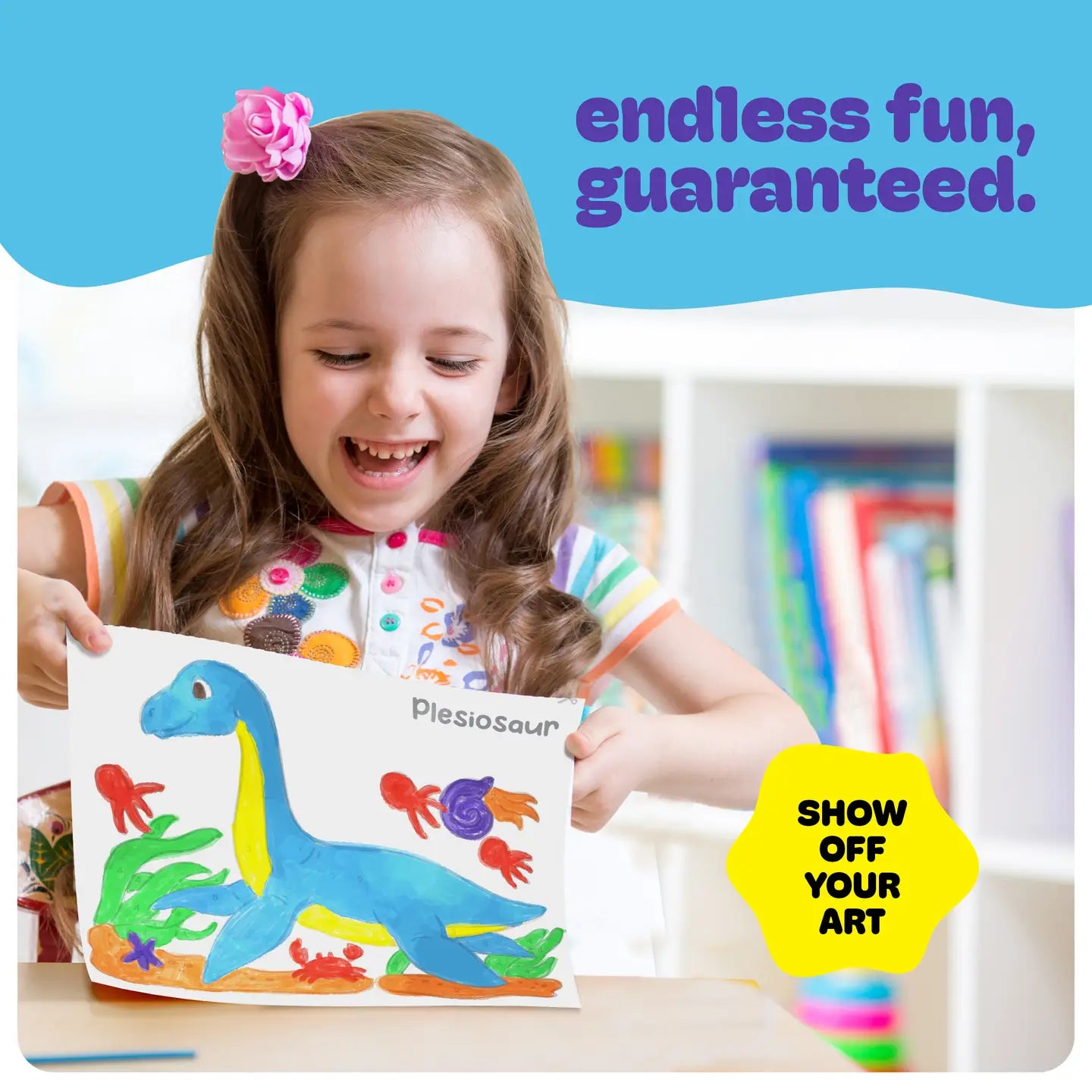 Dan & Darci Mess-Free Paint with Water Coloring Book For Kids, Toddlers