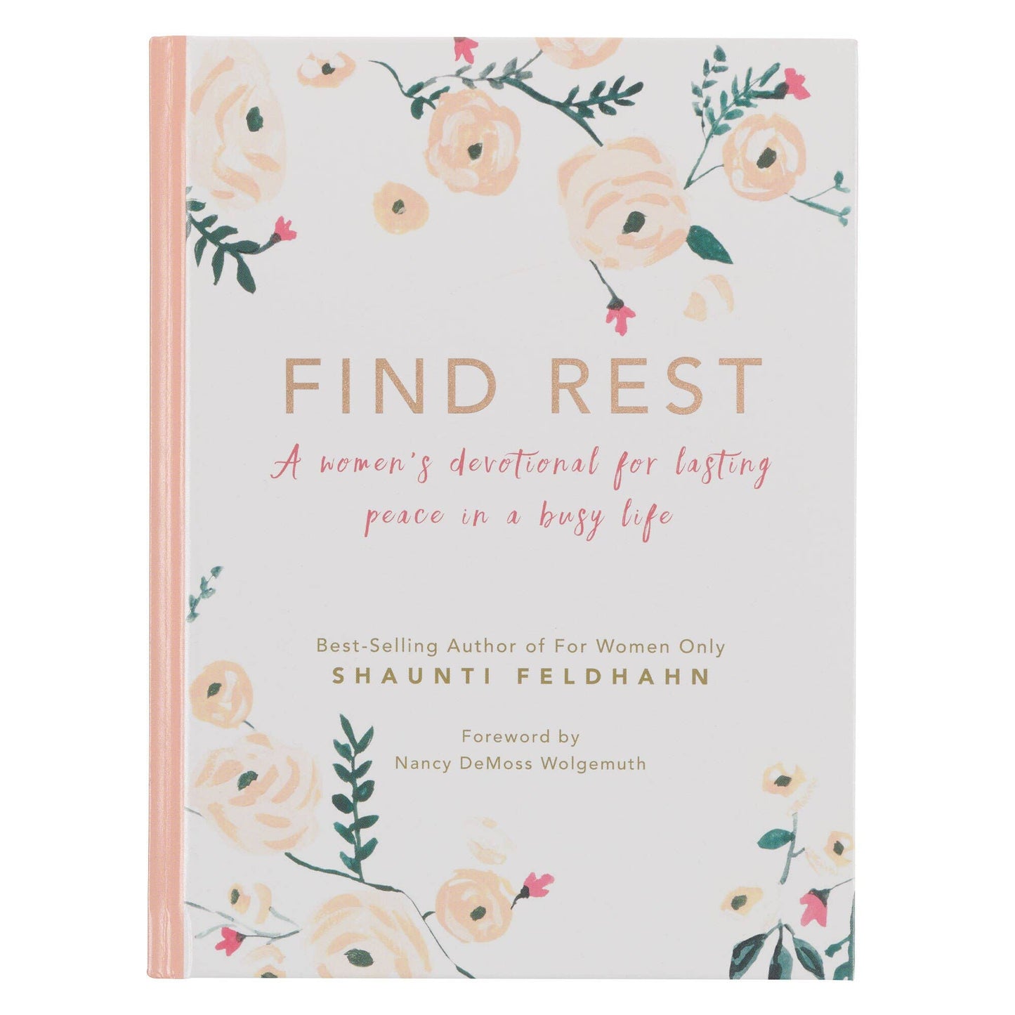 Christian Art Gifts Find Rest Devotional Hardcover