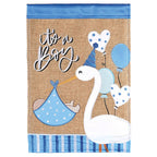Flag It Is A Boy 13x18