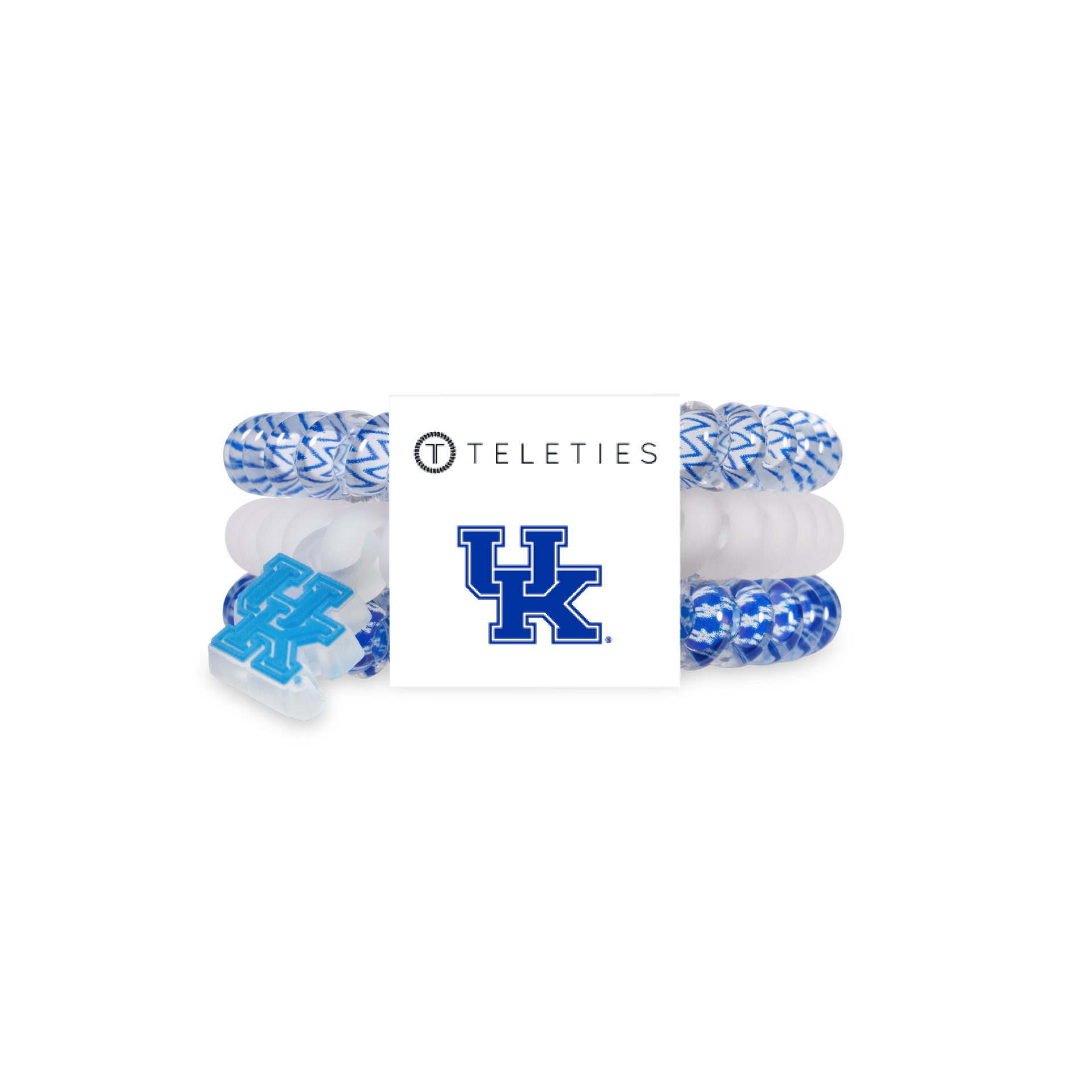 Spiral Hair Coils | Small | Go Big Blue! Hair Ties
