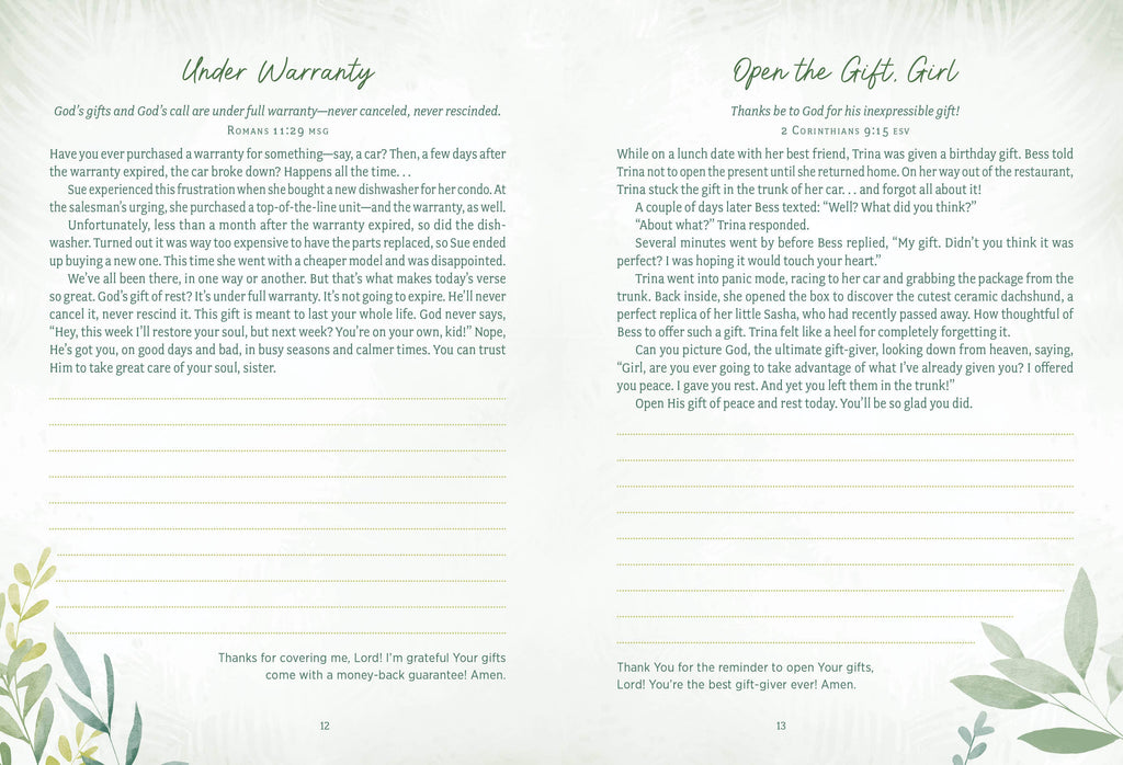 Barbour | Rest in Jesus | A Devotional Journal for the Exhausted Soul