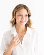 Susan Shaw | Necklace | Charlotte Dainty in White