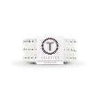 Teleties | Spiral Hair Coils | Small | Crystal Clear